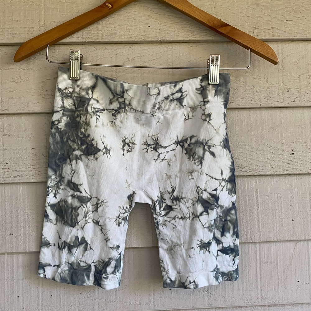 Free People ribbed bike shorts